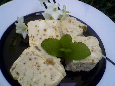 gelado de feijão branco e amendoim Pudim-sopa-peixe-bolo 079